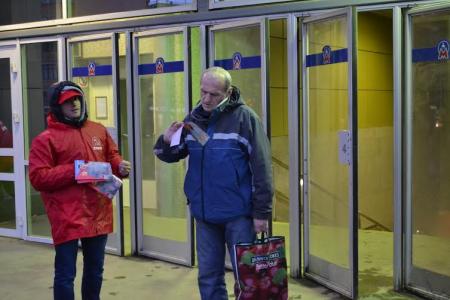 Молодые коммунисты и комсомольцы Нижнего Новгорода провели акцию «Красные в городе» в рамках Всероссийской акции протеста