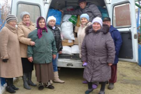 Крым. Жители Джанкойского района собрали помощь для населения Новороссии
