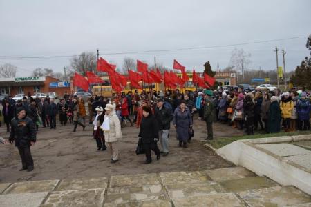 Республика Калмыкия. Городовиковск (Башанта) отмечает День освобождения от фашизма