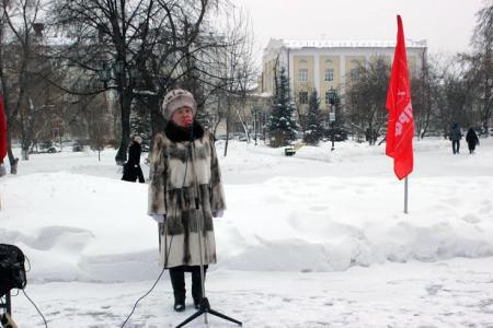 В Тюменской области коммунисты почтили память Владимира Ильича Ленина