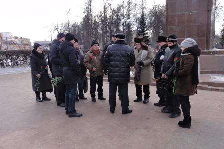 Московская область. Подольские коммунисты почтили память Владимира Ленина