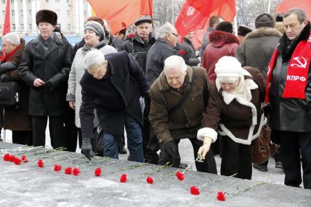 Воронежская область. Вечная память Ленину - человеку! Да здравствует Ленин - идея!