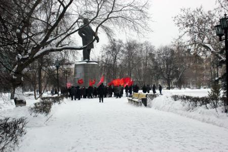 В Тюменской области коммунисты почтили память Владимира Ильича Ленина