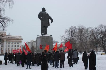 В Тюменской области коммунисты почтили память Владимира Ильича Ленина