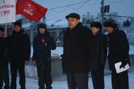 Власть и собственность – народу! Митинг коммунистов в Новосибирске