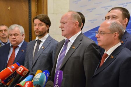 Г.А. Зюганов: Наступившее прозрение у абсолютного большинства политиков и государственных деятелей должно материализоваться в новый курс