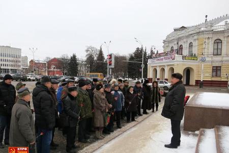 Тамбовская область. Вспоминая вождя…