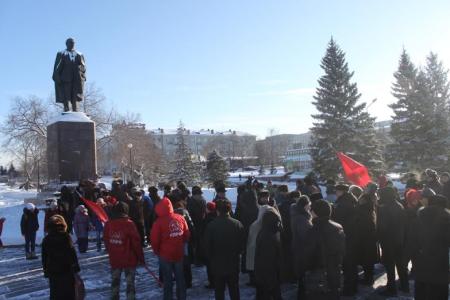 Омская область. Ленин жив!