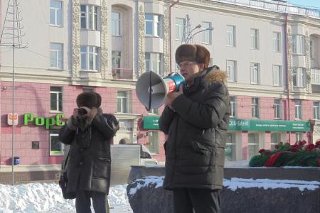 Иркутские коммунисты почтили память вождя пролетариата