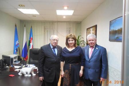 Рабочая поездка первого секретаря Ямало-Ненецкого окружкома КПРФ Е.М. Кукушкиной в Надым