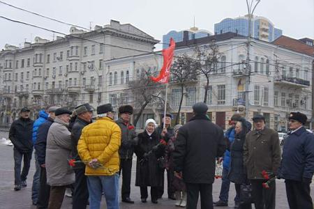 Ростовская область. Ленин - живее всех живых!