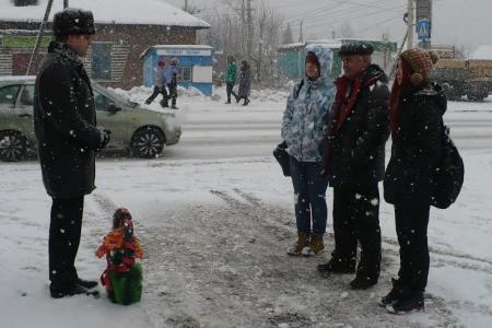 Республика Алтай. Коммунисты и комсомольцы почтили память В.И. Ленина