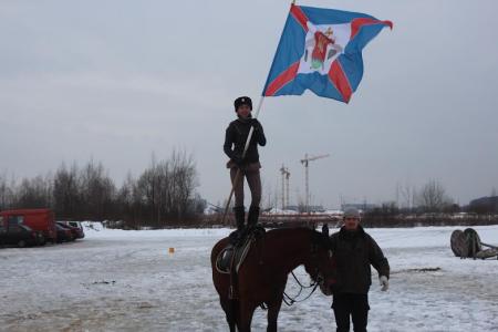Казачество и «Русский Лад» организовали в пригороде Санкт-Петербурга школу верховой езды