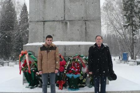 Республика Алтай. Коммунисты и комсомольцы почтили память В.И. Ленина