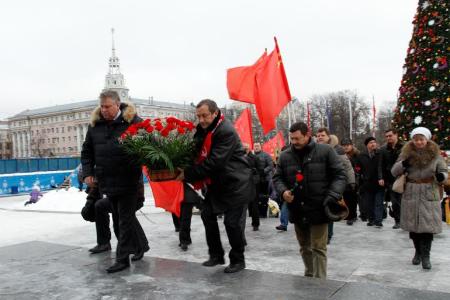 Воронежская область. Вечная память Ленину - человеку! Да здравствует Ленин - идея!