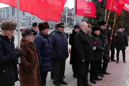 Курская область. Цветы – Ленину