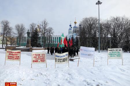Тамбов. Правительство разрушения – в отставку!