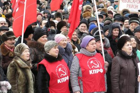 Жители Чебоксар протестуют против незаконных поборов за капремонт!