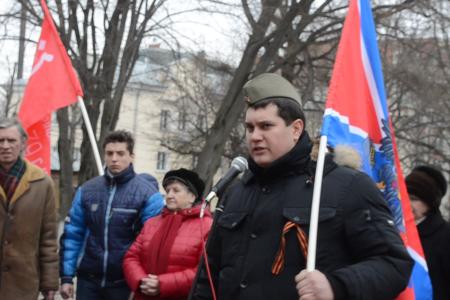 С Днем Советской Армии! Праздничный митинг КПРФ в  Туле