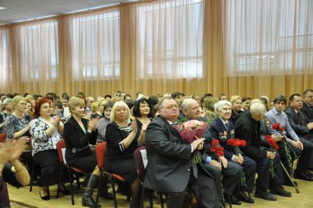 Руководство спортклуба КПРФ на 50-летии музея Подольских курсантов