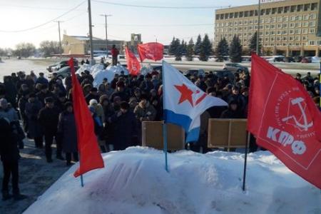 Саратовская область, г.Балаково: акция протеста против повышения цен и тарифов ЖКХ