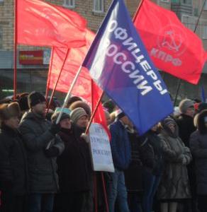 Красноярский край. Коммунисты организовали митинг в Дивногорске под лозунгом "Нет фашизму и войне на украинской земле"
