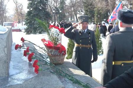 В Ульяновске прошел митинг в честь 97-ой годовщины создания Красной Армии