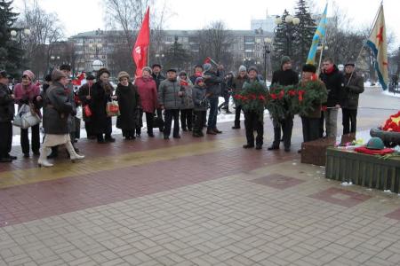 Калуга. Слава Советской Красной Армии!