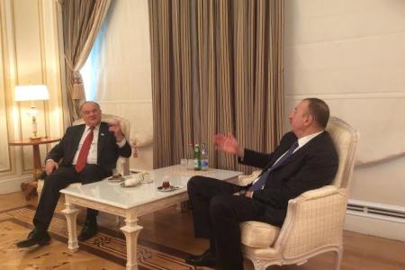 Г.А. Зюганов провел встречу с Президентом Азербайджана И.Г. Алиевым