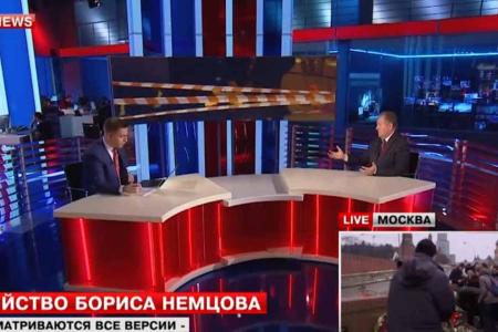 Секретарь ЦК КПРФ С.П.Обухов на ТВ "Лайфньюс": Немцов идеально подходил на роль сакральной жертвы, которая призвана расколоть союз силовиков и либералов во власти