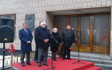 В Москве открыли мемориальную доску легендарному предводителю коммунистов Подмосковья Василию Конотопу