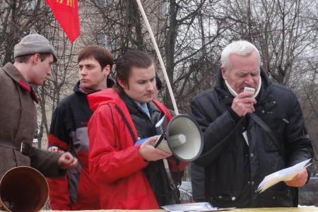 В подмосковном Подольске прошел празднично-образовательный митинг, посвящённый дню создания Красной Армии и Военно-Морского Флота