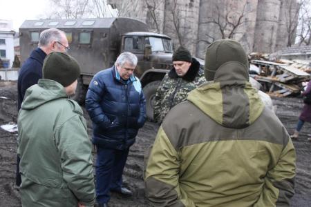 К.К. Тайсаев: Убежден, что работа по оказанию гуманитарной  помощи Новороссии должна продолжаться и наращиваться