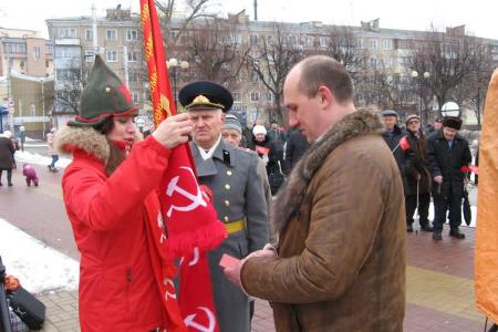 Калуга. Слава Советской Красной Армии!