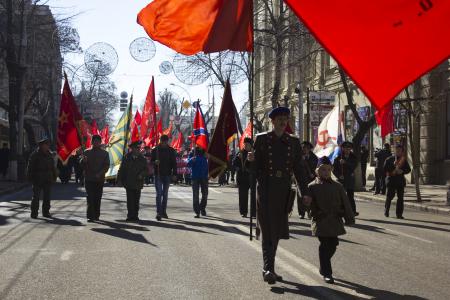 Краснодар: «Народ и Армия едины». Шествие и митинг КПРФ и Союза офицеров в столице Кубани