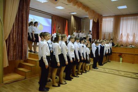 Руководство спортклуба КПРФ на 50-летии музея Подольских курсантов