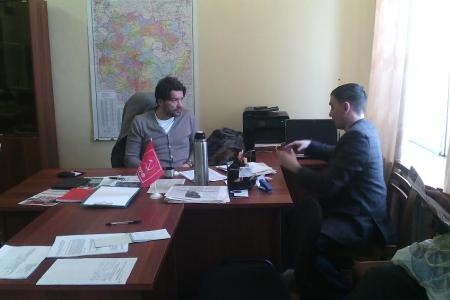 Республика Башкортостан. Депутат-коммунист А.А. Ющенко провел прием избирателей