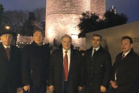 Г.А. Зюганов провел встречу с Президентом Азербайджана И.Г. Алиевым