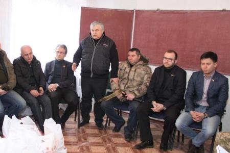 К.К. Тайсаев: Убежден, что работа по оказанию гуманитарной  помощи Новороссии должна продолжаться и наращиваться