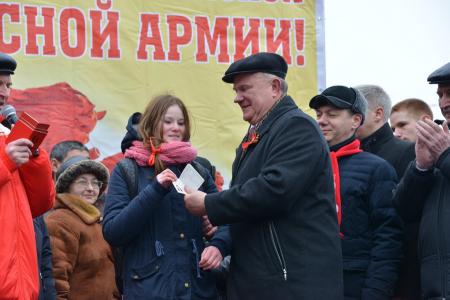 Г.А. Зюганов: Наша армия должна быть самой мощной, боеспособной и справедливой!