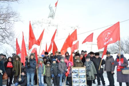 Этих дней не смолкнет слава! 93-ю годовщину победы Народно-революционной армии в Волочавском бою почтили коммунисты Дальнего Востока