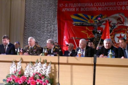 Делегация Ставропольского крайкома КПРФ приняла участие в совместных мероприятиях коммунистов Юга России, посвященных 97-й годовщине создания Советской Армии и Военно-Морского Флота 