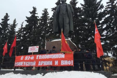 В столице Чувашии отпраздновали 23 февраля