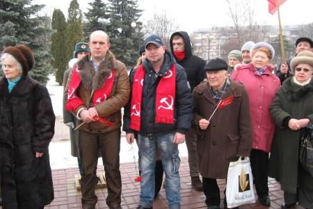 Калуга. Слава Советской Красной Армии!