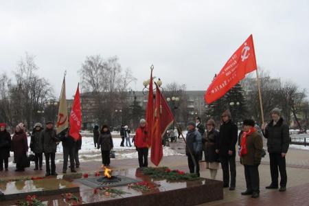 Калуга. Слава Советской Красной Армии!