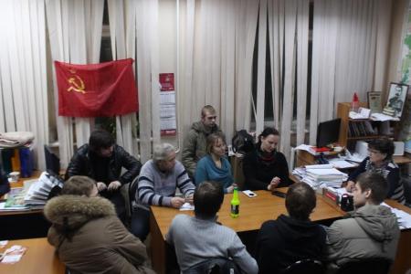 Состоялась встреча О.Н. Алимовой с молодыми коммунистами Саратовской области