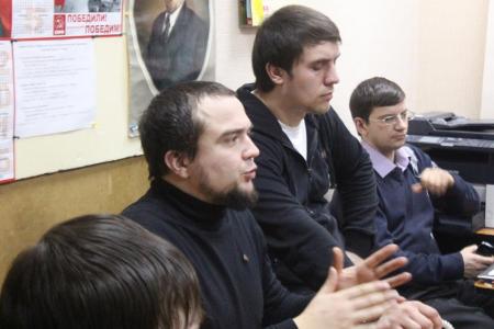 Состоялась встреча О.Н. Алимовой с молодыми коммунистами Саратовской области