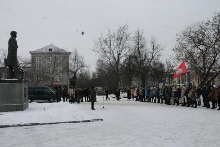 Псковские коммунисты отдали дань памяти А.С. Пушкину