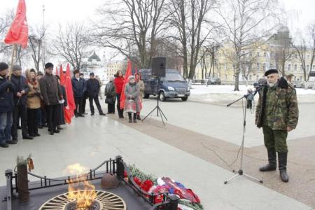 День советской армии в Ярославле