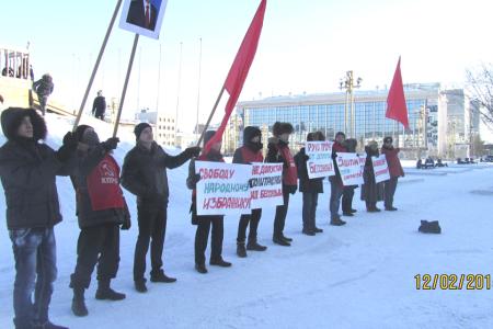 Республика Саха (Якутия). Очередной комсомольский пикет в защиту Бессонова